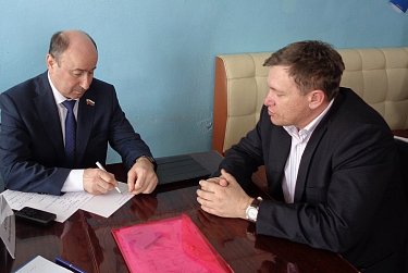 Рабочая поездка Виктора Купчика в Тюльганский район