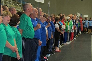 На спартакиаде «Спортивное долголетие»