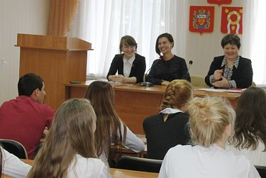 Молодые парламентарии посетили Александровский район