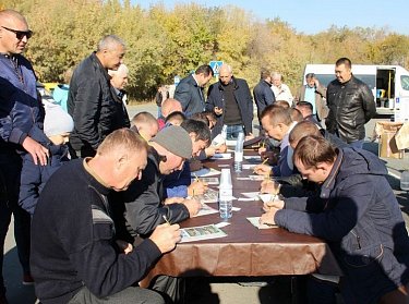 Ермек Алкулов приветствовал водителей – участников конкурса профмастерства