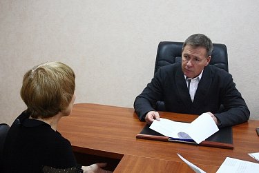 Александр Трубников провел прием граждан