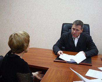Александр Трубников провел прием граждан