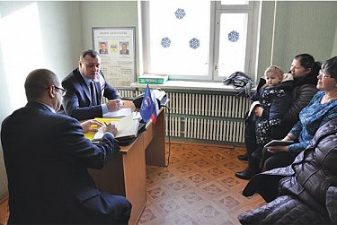 Олег Димов провел прием граждан