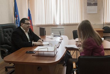 Сергей Бабин провел прием граждан