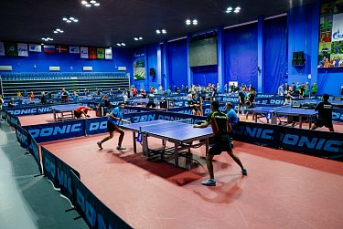 На Всероссийском турнире по настольному теннису