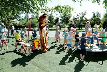 Игровая площадка на радость детям