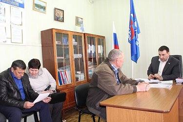 Сергей Бабин провел прием граждан