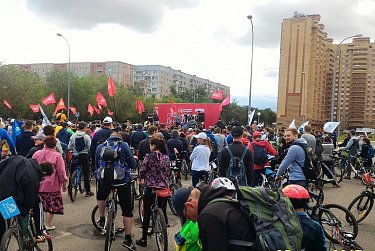 Владимир Фролов стал участником «Дня 1000 велосипедистов»