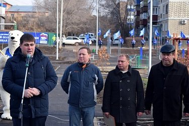 Обновленные дворы для жителей Медногорска