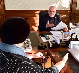 Иван Дикман провел прием граждан