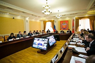 Олег Димов принял участие в заседании Правительства области