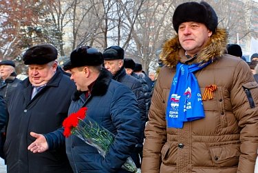 В Оренбурге почтили память героев Сталинграда