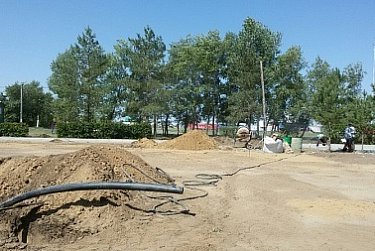 Александр Коньков: «Работы по благоустройству идут в соответствии с графиком»